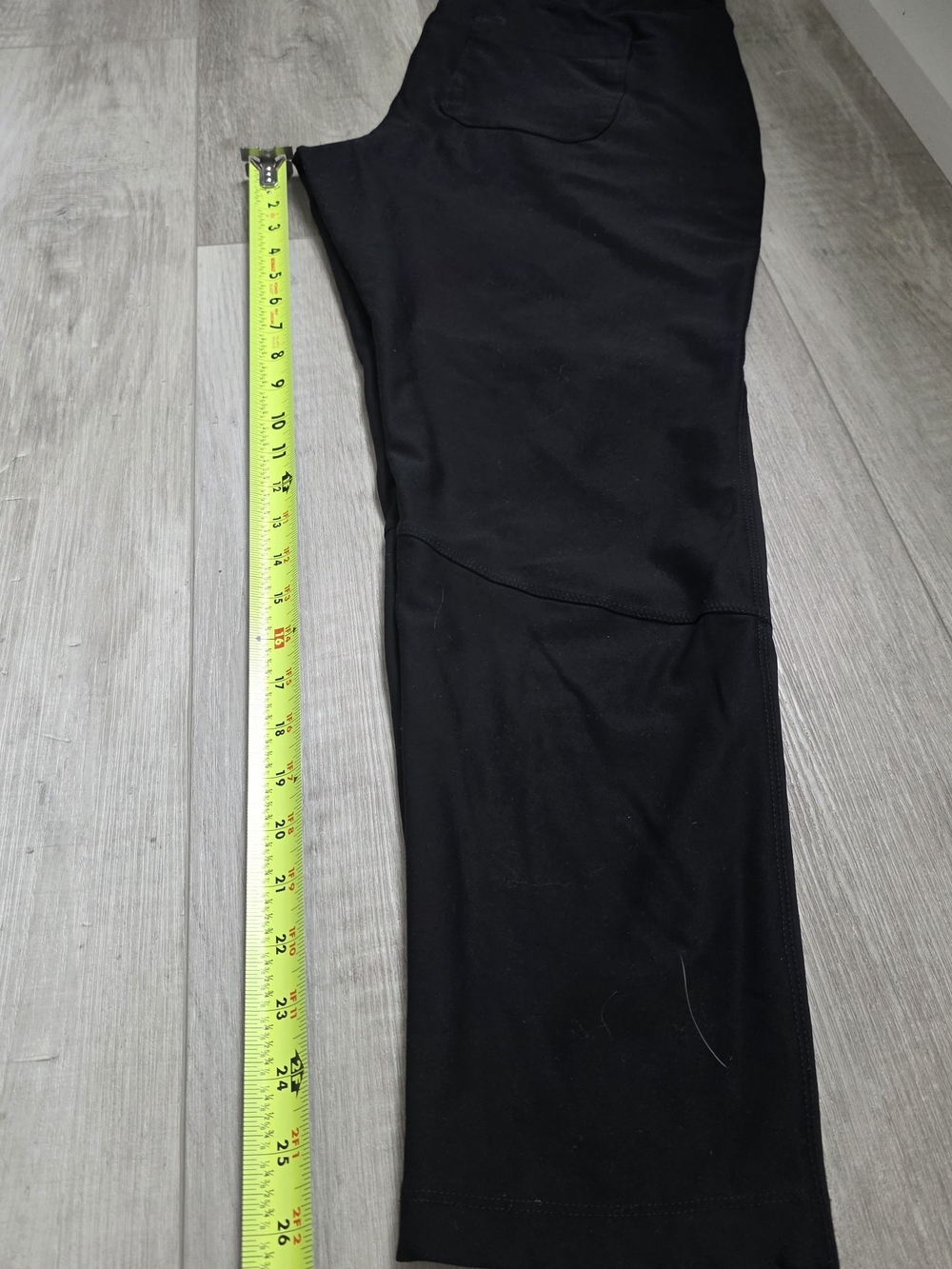 Avalanche Outdoor Pants Black High Rise Stretch Hiking Travel Size Large - Picture 10 of 10